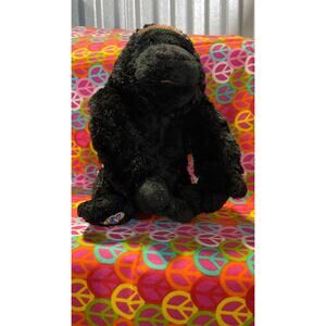 Ganz Webkinz Silverback Black Gorilla HM335 No Code Plush